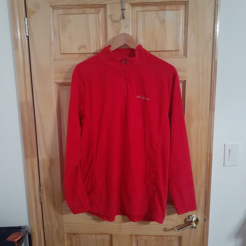 Men's FLEECE shirt, SALMON COLORED